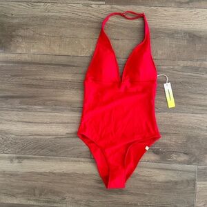 Summersalt red one piece swimsuit